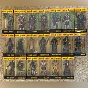 Mortal Kombat 11 collectible figurines